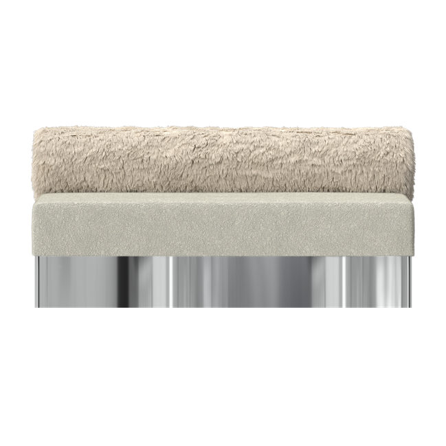 Zeon Modular Lounge Straight - Faux Fur Cover